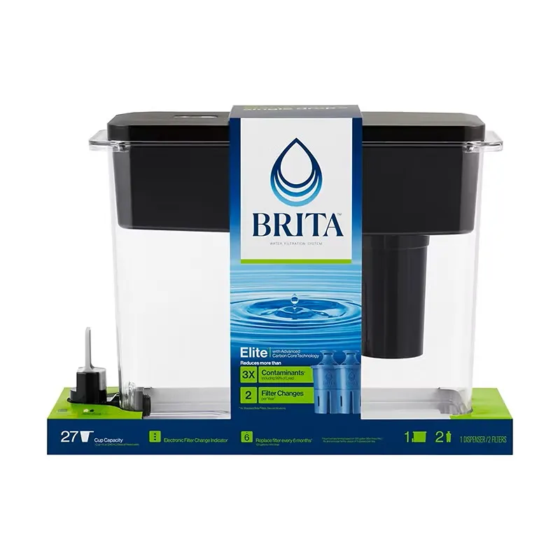 UltraMax Elite Filtered Water Dispenser, 27-Cup - Black