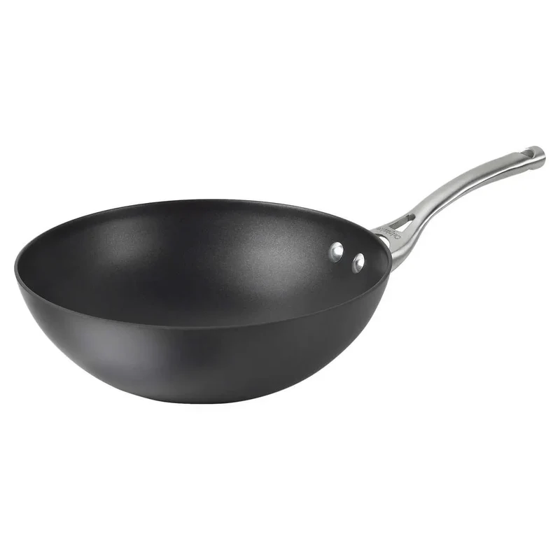 Calphalon Hard Anodized 10.5-Inch Nonstick Flat-Bottom Wok