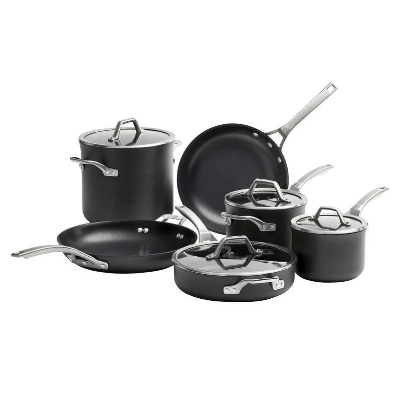 Calphalon Signature 10-Piece Hard Anodized Cookware Set