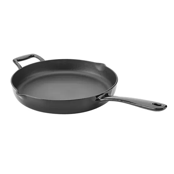 Enameled Cast Iron 12 Inch Skillet