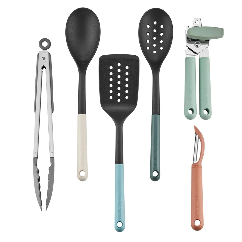 6pc Gourmet Complete Tool and Gadget Set - Green