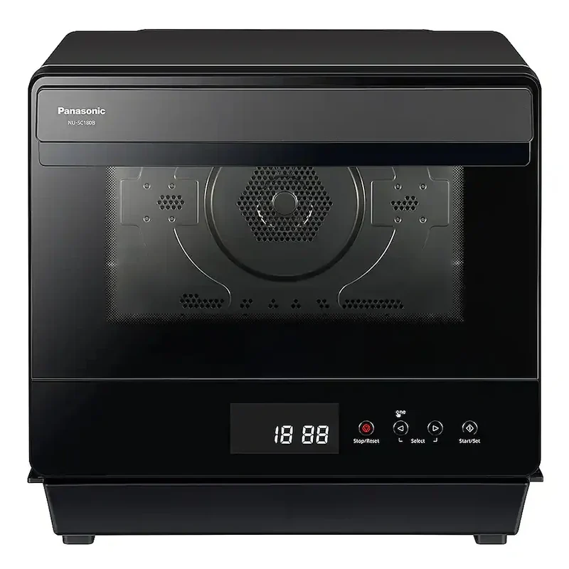 HomeCHEF .7 Cu. Ft. 7-in-1 Compact Oven with Steam and Convection - Black