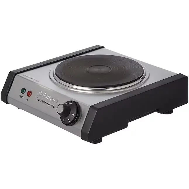 12-in 1 burner Smooth surface Stainless steel Electric Cooktop