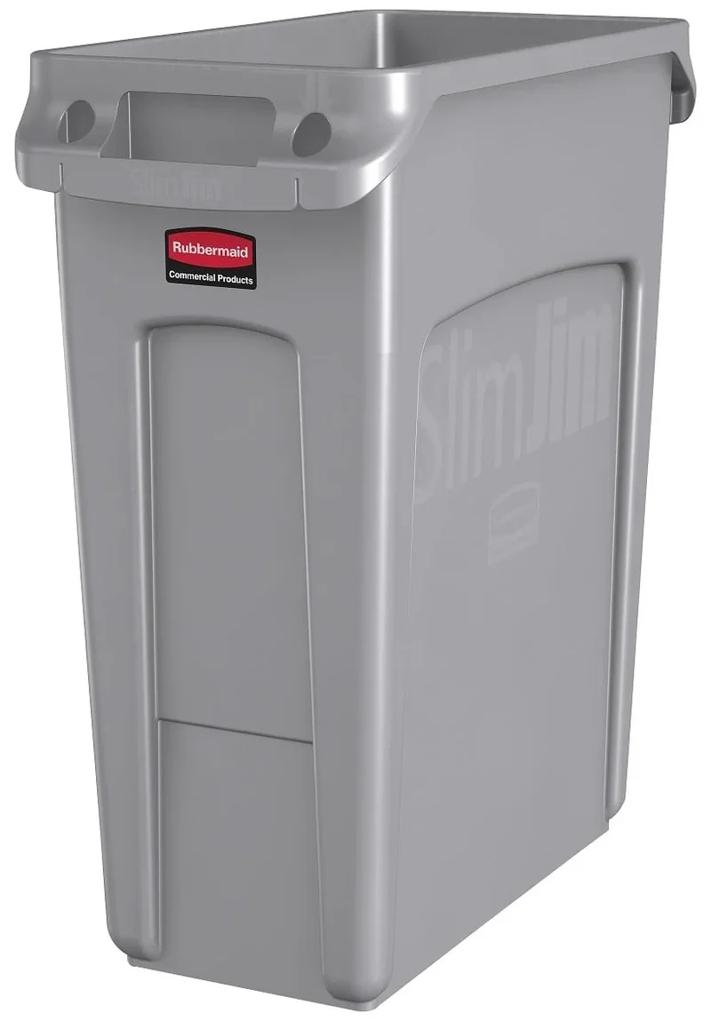 Poubelle Rubbermaid Rubbermaid Slim Jim 60l