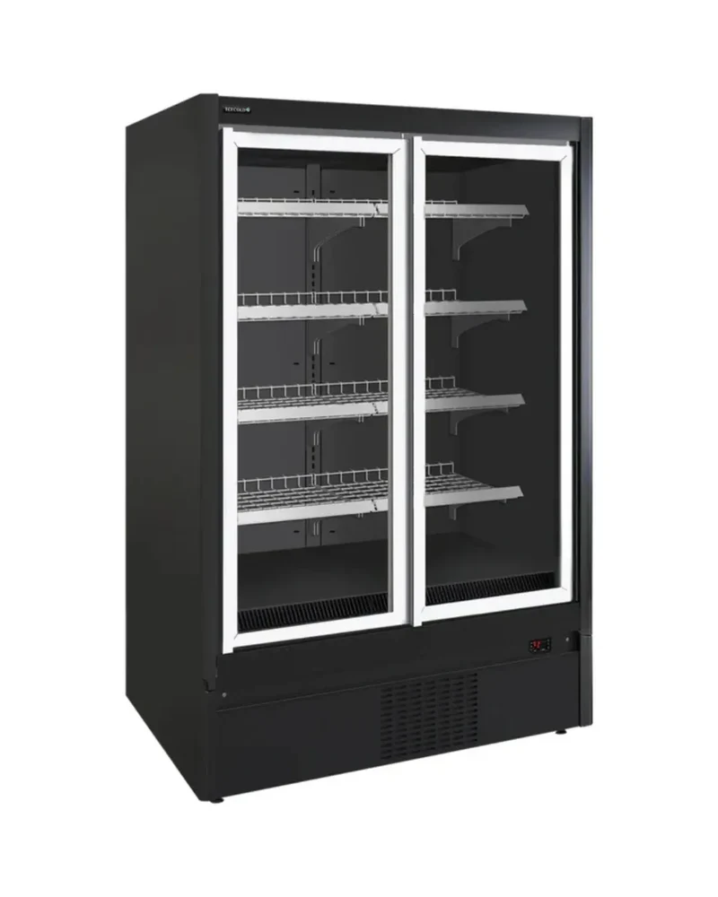 Vitrine réfrigérée pour supermarché à froid négatif 1350 x 930 x 2035