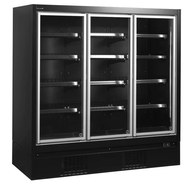 Vitrine réfrigérée pour supermarché à froid négatif 1975 x 930 x 2035