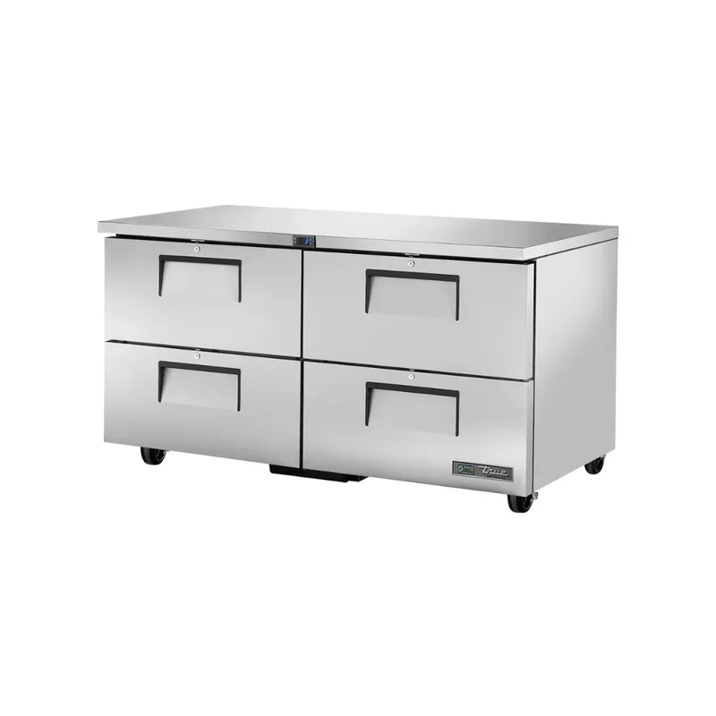 Meuble bas réfrigéré positive 4 tiroirs - Série TUC TRUE - 439L