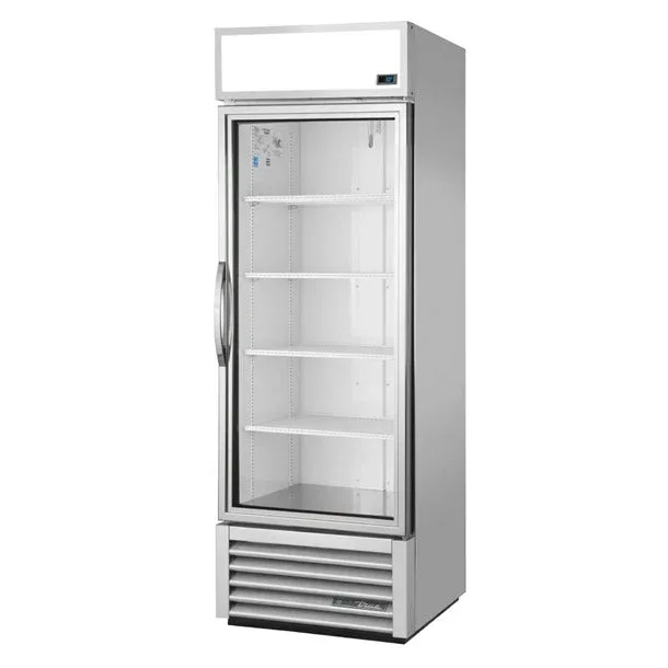 Armoire réfrigérée positive 1 porte vitrée - Série GDM TRUE - 538L