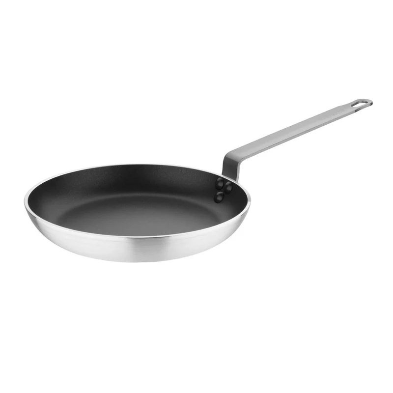Poêle à crêpes antiadhésive en aluminium anodisé Vogue Platinum Plus 300mm