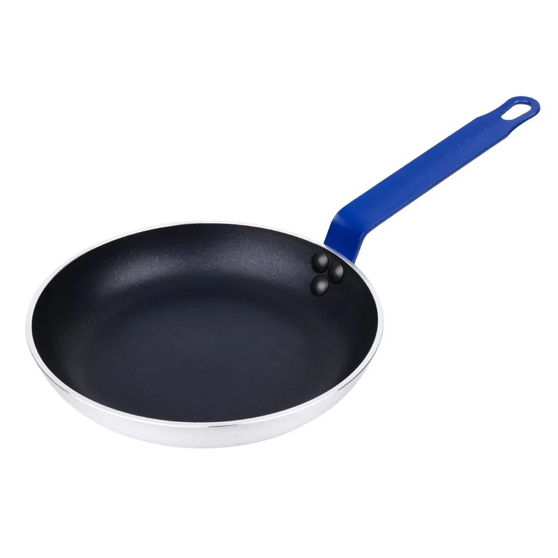 Poêle en aluminium antiadhésive Hygiplas Teflon Platinum Plus 240mm bleue