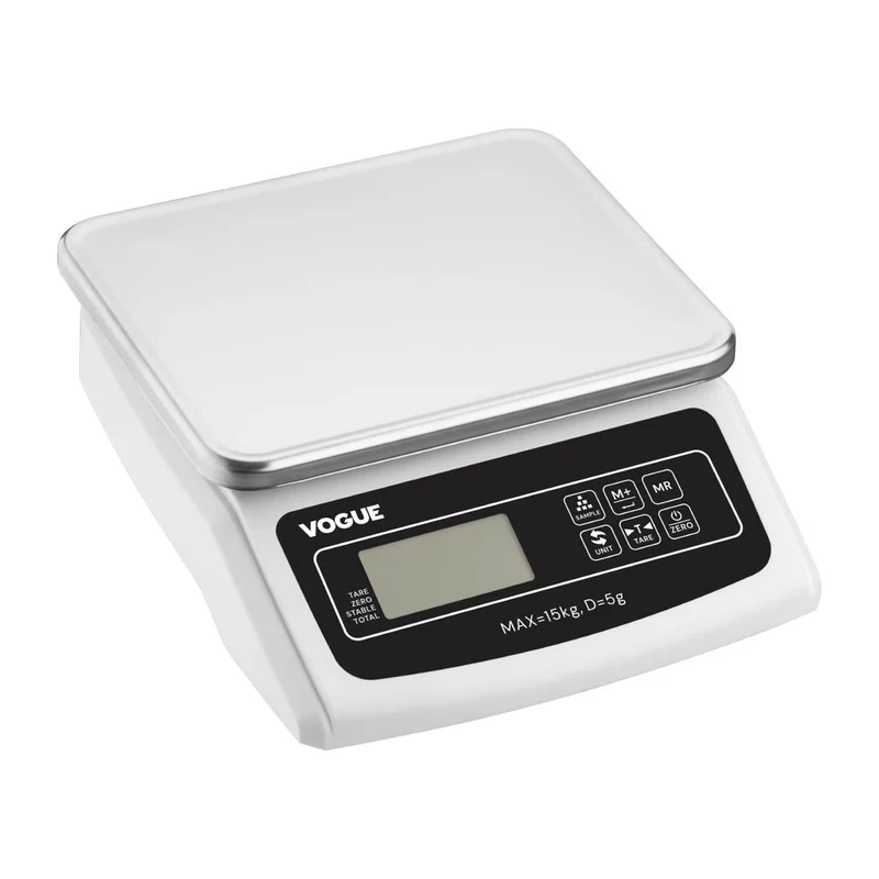 Balance électronique à plateau Vogue 15 kg