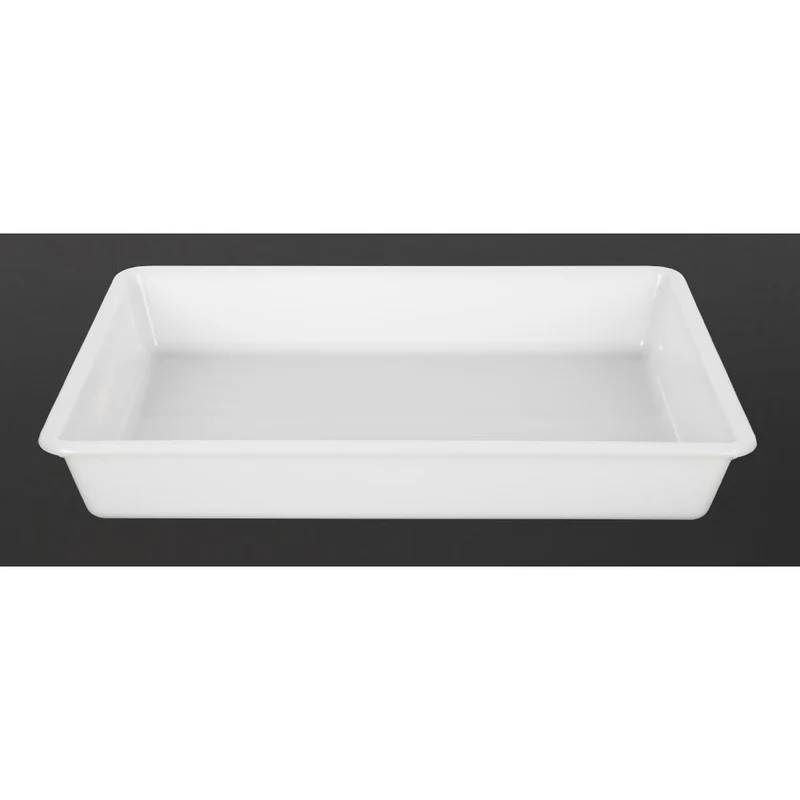 Bac alimentaire peu profond Araven transparent 540 mm
