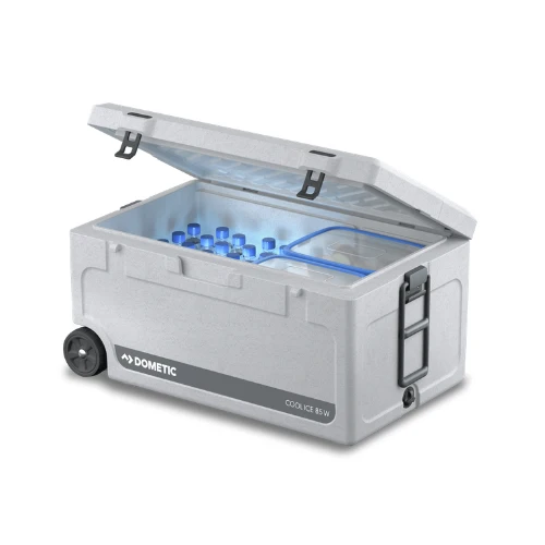 Glacière isotherme équipée de roulettes et d’une poignée extractible, 86 L Dometic Cool-Ice CI 85W