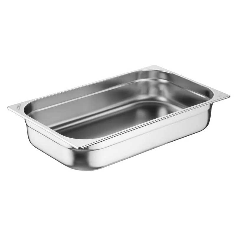 Bacs GN 1/1 en inox Nisbets Essentials 100 mm (lot de 3)