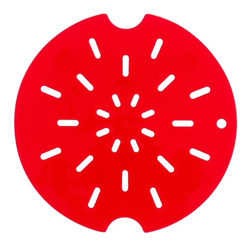Égouttoir en polypropylène Cambro FreshPro CamRound rouge