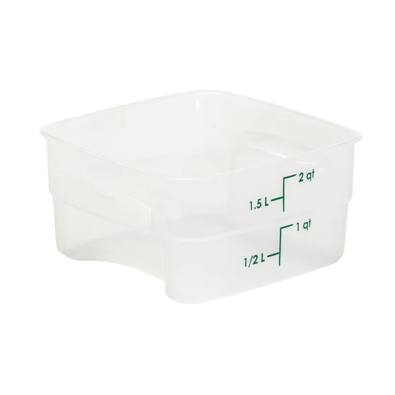 Boîte en polypropylène Cambro FreshPro CamSquare 1,9L