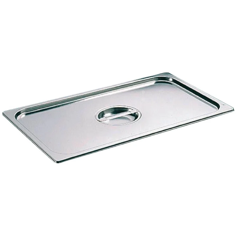 Couvercle Gastronorme GN1/1 en acier inoxydable Matfer Bourgeat