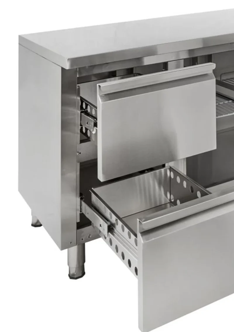Bloc de tiroirs pour tables réfrigérées GastroHero ECO