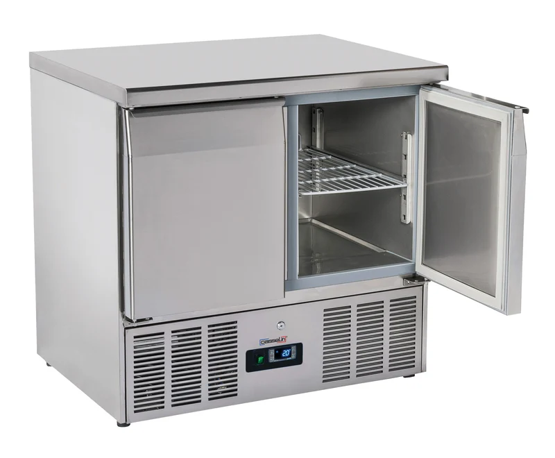 Saladette 2 portes GN 1/1