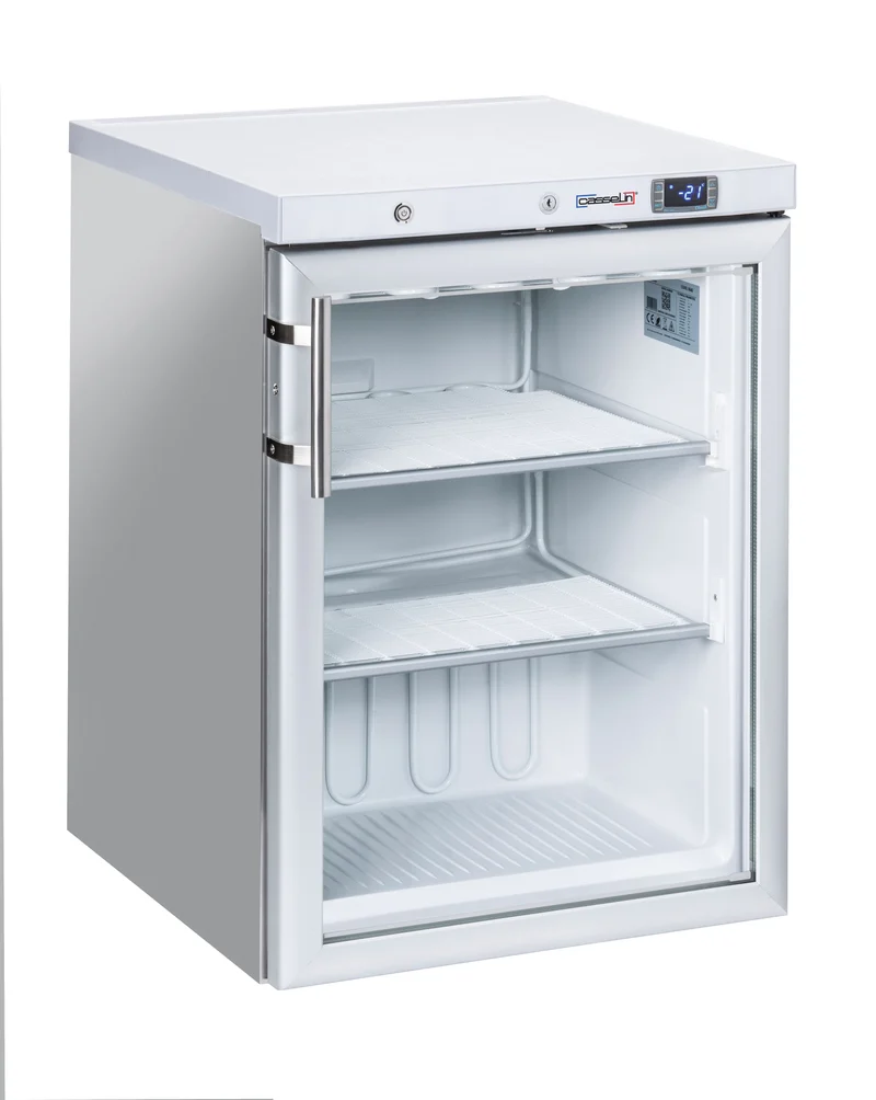 Armoire négative vitrée 200 L Inox