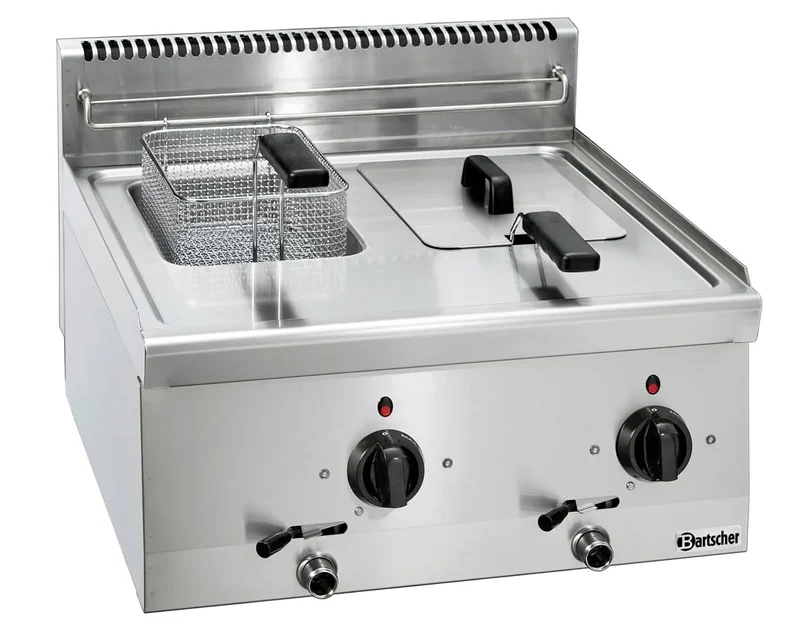 Friteuse électrique Bartscher 600 Imbiss 2 x 6L - appareil de table