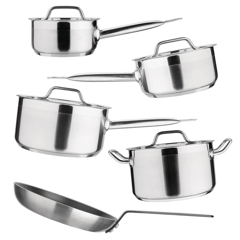 Batterie de cuisine 5 pièces Nisbets Essentials Cook Like A Pro