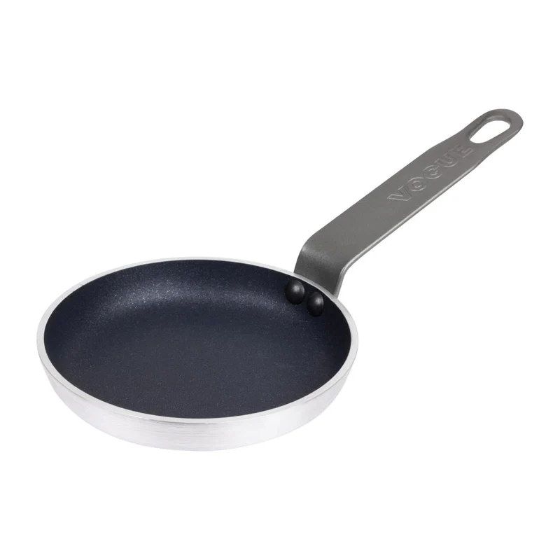 Poêle à blinis en aluminium non-adhésive Vogue 120mm