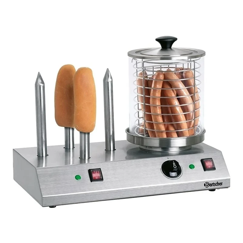Appareil à hot-dogs avec 4 tiges à toast