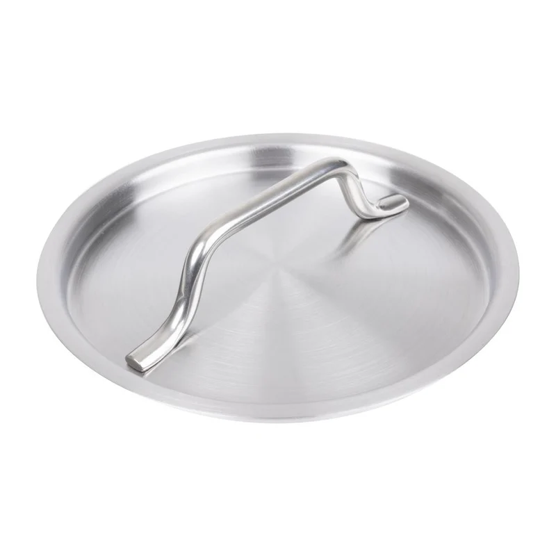 Couvercle en acier inoxydable Vogue 140mm