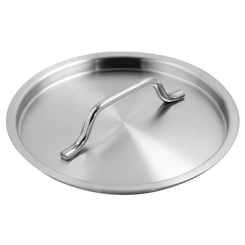 Couvercle en acier inoxydable Vogue 160mm