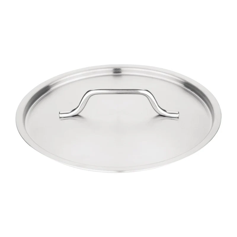 Couvercle en acier inoxydable Vogue 240mm