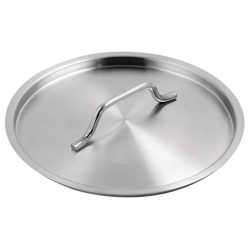 Couvercle en acier inoxydable Vogue 200mm