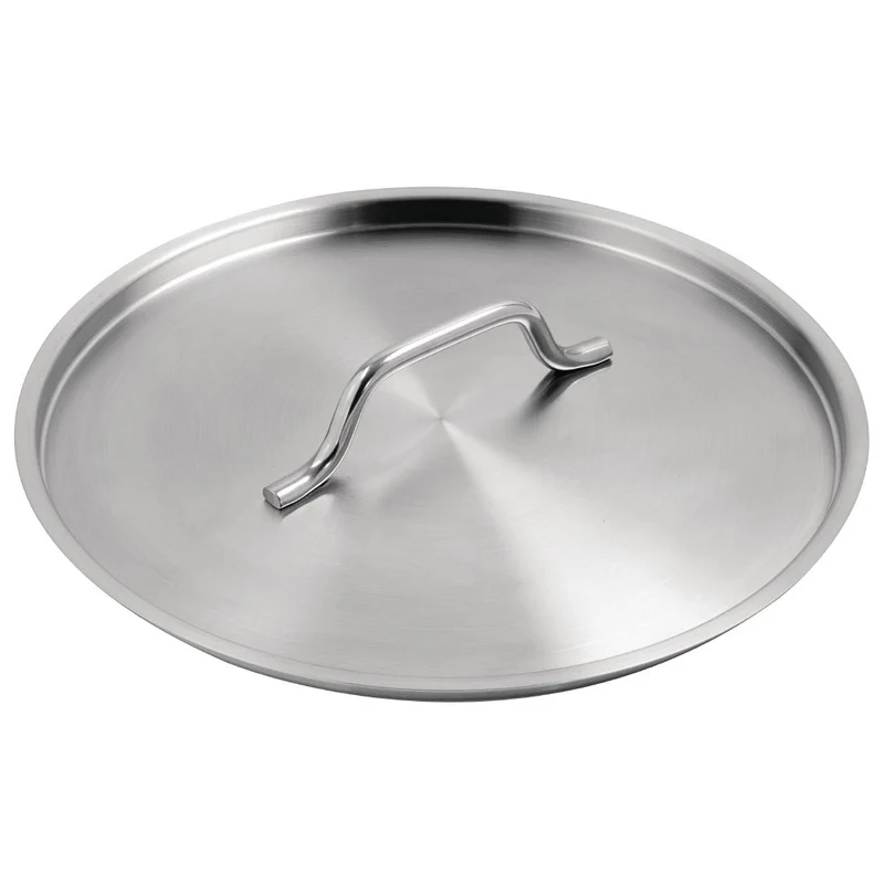 Couvercle en acier inoxydable Vogue 280mm