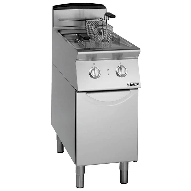 Friteuse électrique sur pied, 2 cuves de 8 Litres