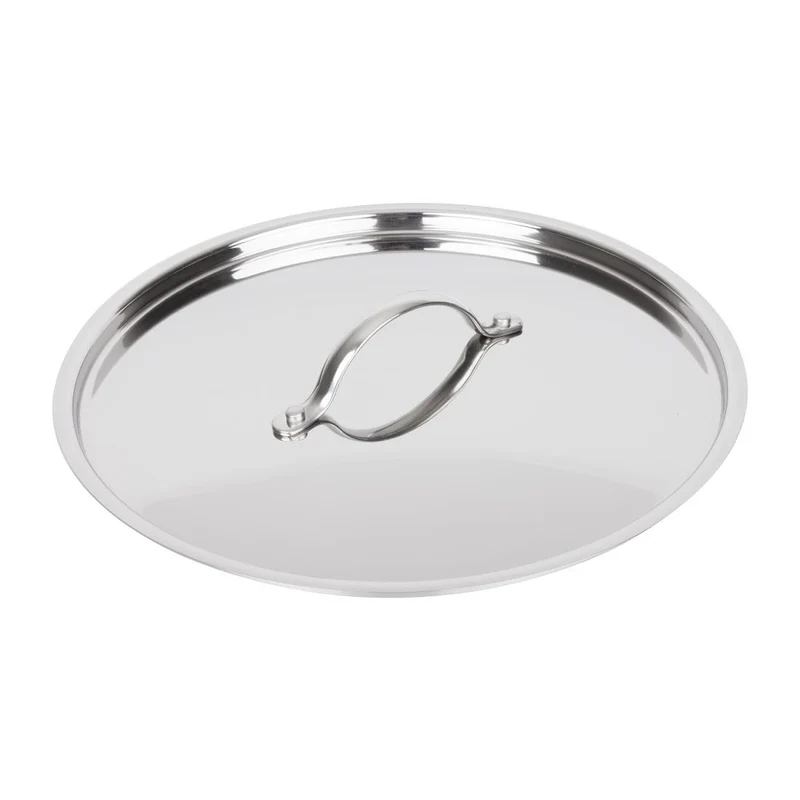 Couvercle inox et aluminium Vogue Tri Wall 280mm