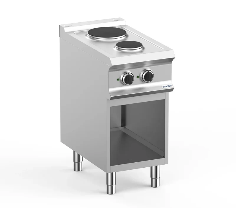 Cuisinière électrique Dexion Lux- 700 - 2 plaques de cuisson rondes - 40/73 - 4,1 kW