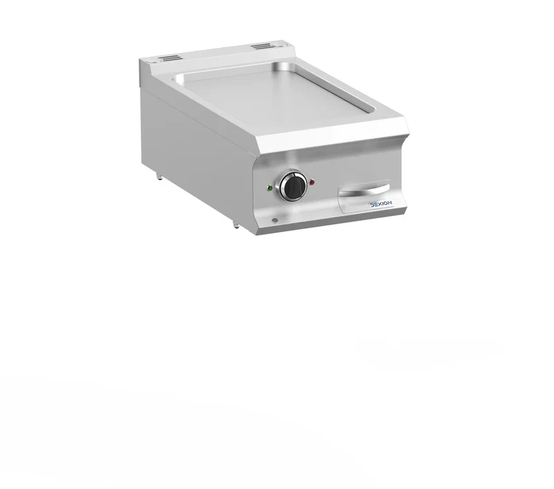 Plancha électrique Dexion Lux 700 - 40/73 - lisse - modèle de table - 5 kW