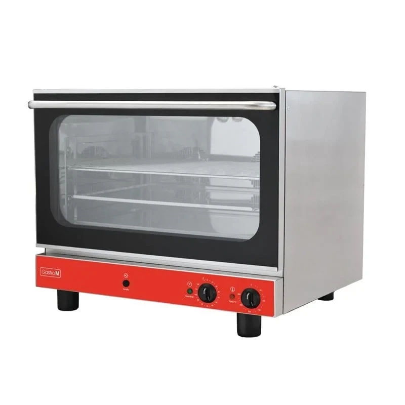 Gastro M Four à chaleur tournante électrique boulangerie avec humidificateur d’air 4 grilles 400V