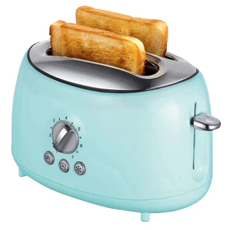 Cool Touch 2-Slice Extra Wide Slot Retro Toaster