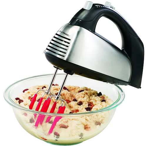 Hand Mixer Softscrape 62637: 6-Speed Silver