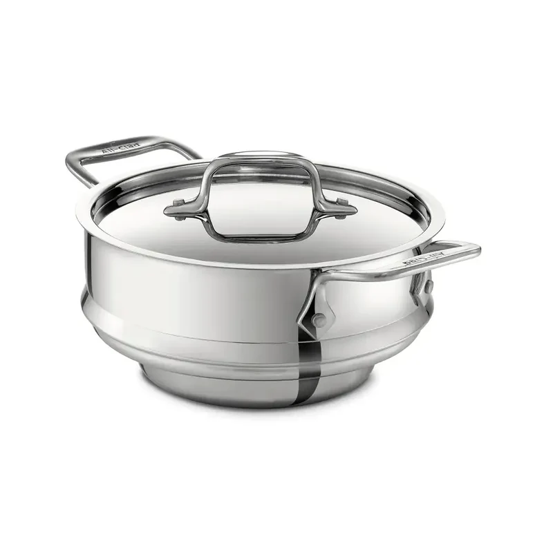 Steel All Purpose Steamer with lid, 3 quart