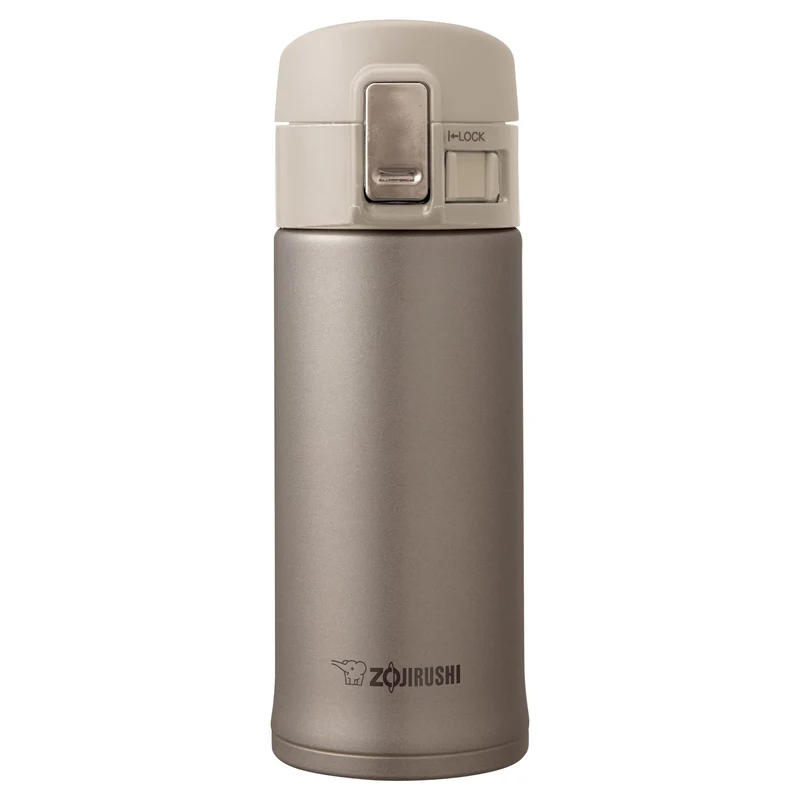 12oz Stainless Steel Vacuum Insulated Mug with SlickSteel Interior - Champagne Gold: Leakproof, Hand Wash