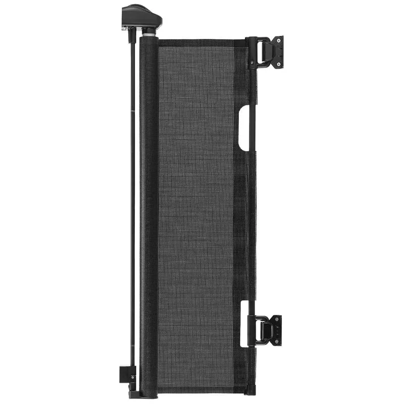 Retractable Baby Gate - Black