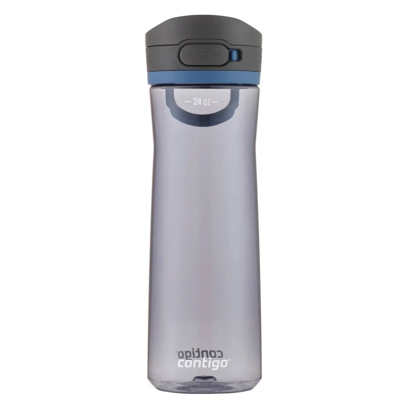 24oz Plastic Water Bottle with AUTOPOP Lid - Blue Corn