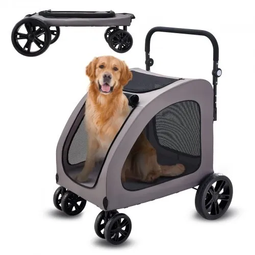 Pet Stroller - Dark Grey