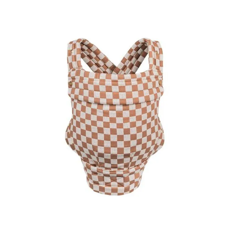 Soft Baby Carrier - Mocha Check