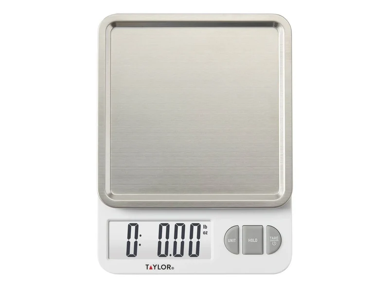 Digital Kitchen Food Scale - Stainless Steel Platform