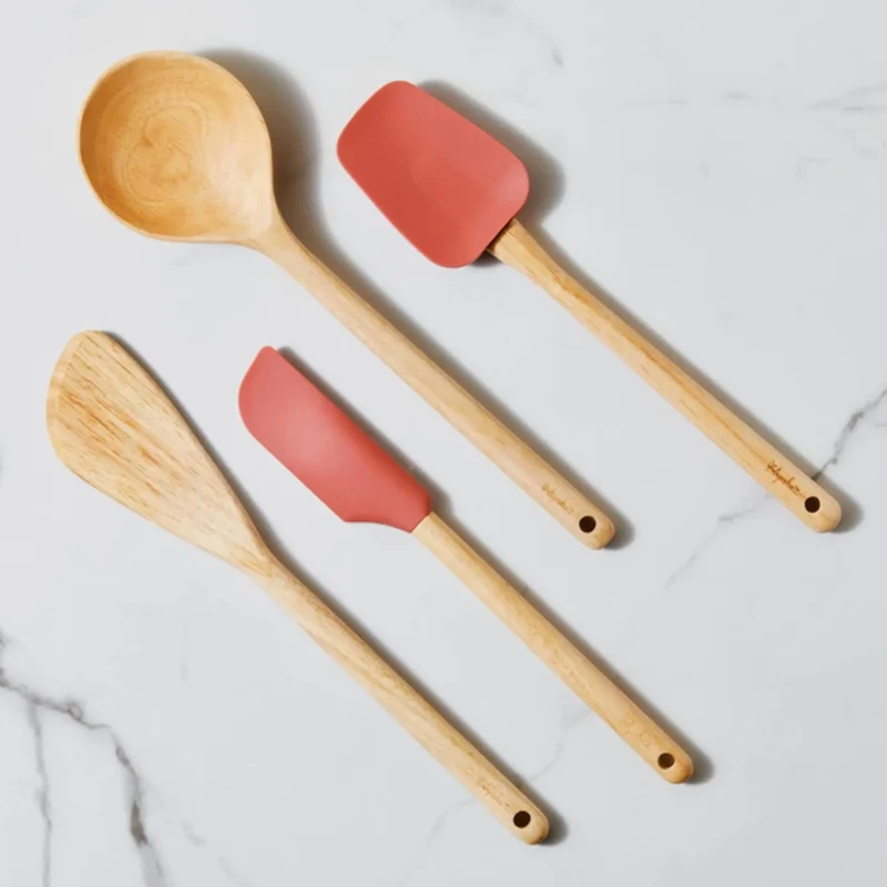 Ayesha Curry Tools & Gadgets 4-Piece Parawood Tool Set