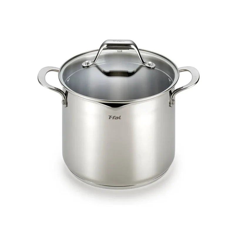 6qt Stock Pot with Lid, Simply Cook Stainless Steel Cookware
