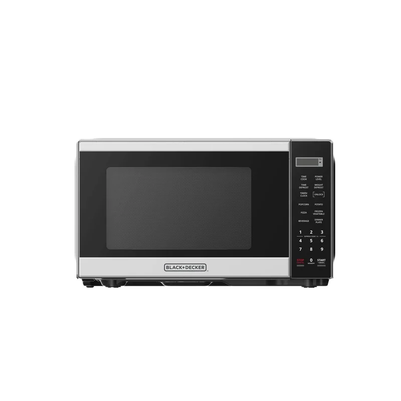 0.9 Cu Ft Microwave Oven - Black